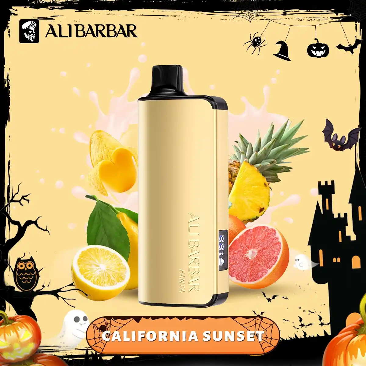 ALIBARBAR INGOT 9000 Puffs – California sunset