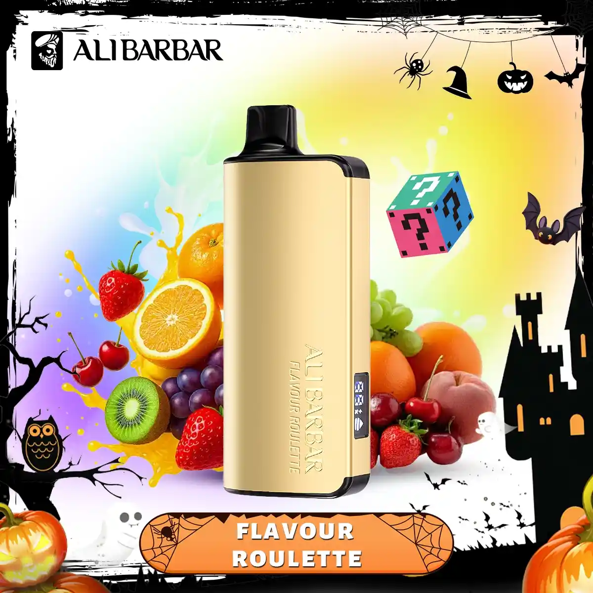 ALIBARBAR INGOT 9000 Puffs – Flavour roulette