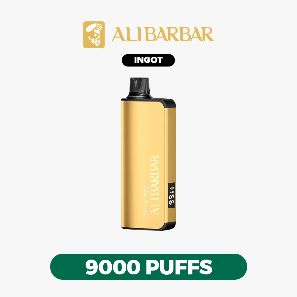 ALIBARBAR INGOT 9000 PUFFS[Exclusive Australian Melbourne Warehouse Deals]