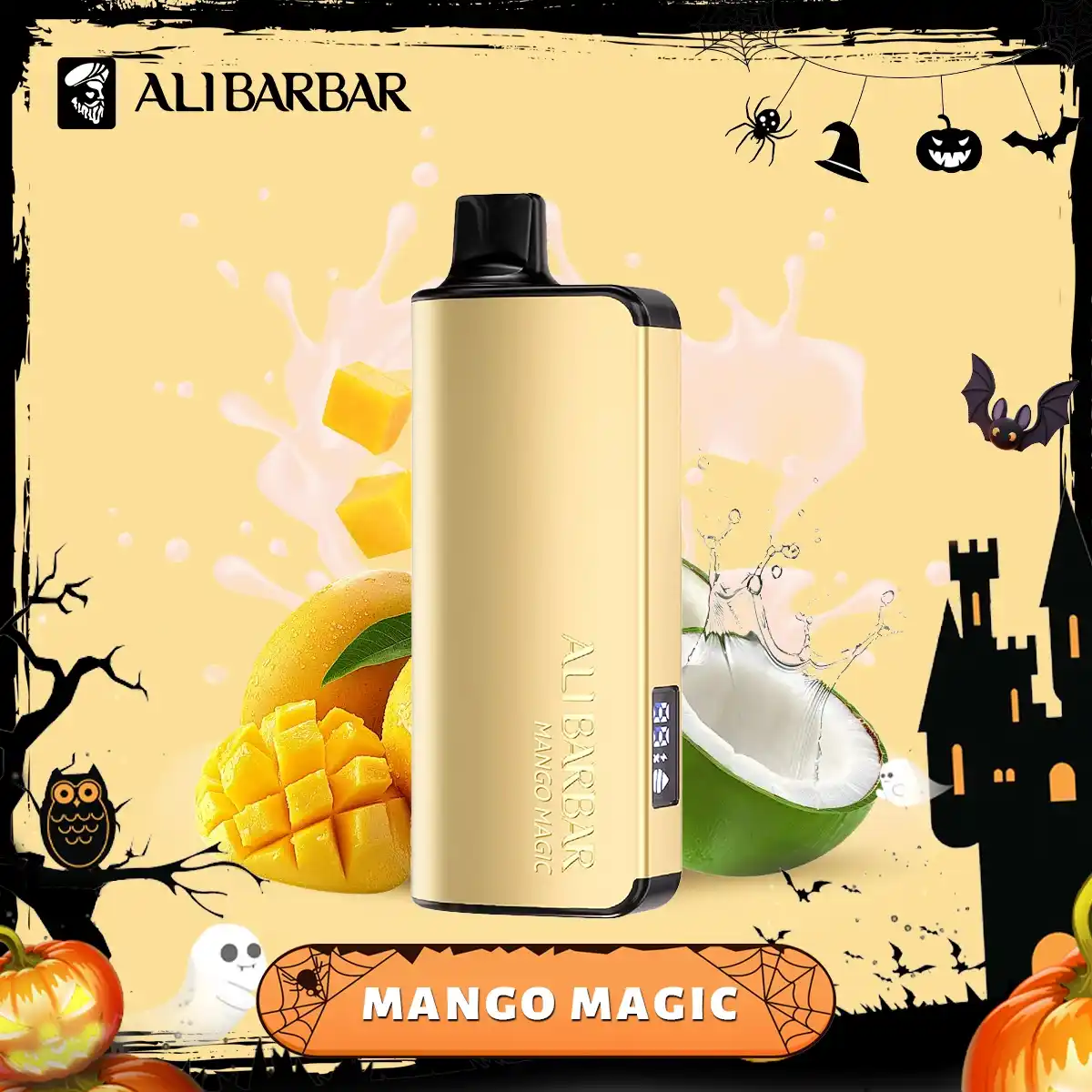 ALIBARBAR INGOT 9000 Puffs – Mango magic